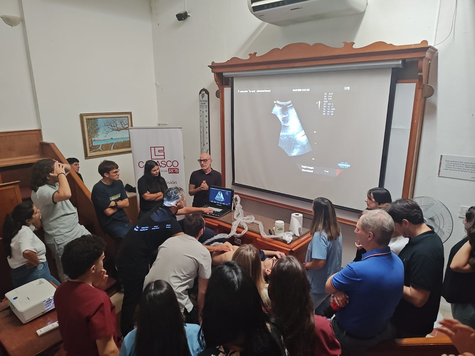 Taller de ecografía a la cabecera del paciente